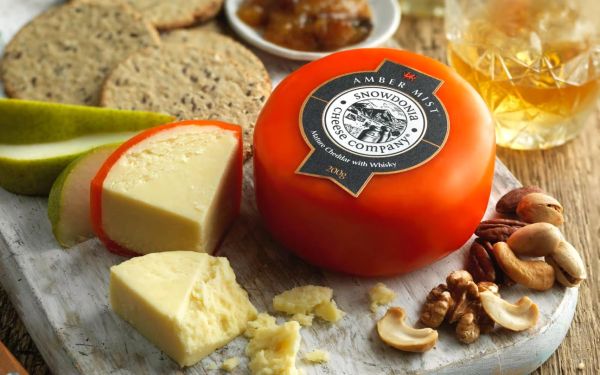 Amber Mist Whiskey Cheddar Cheese